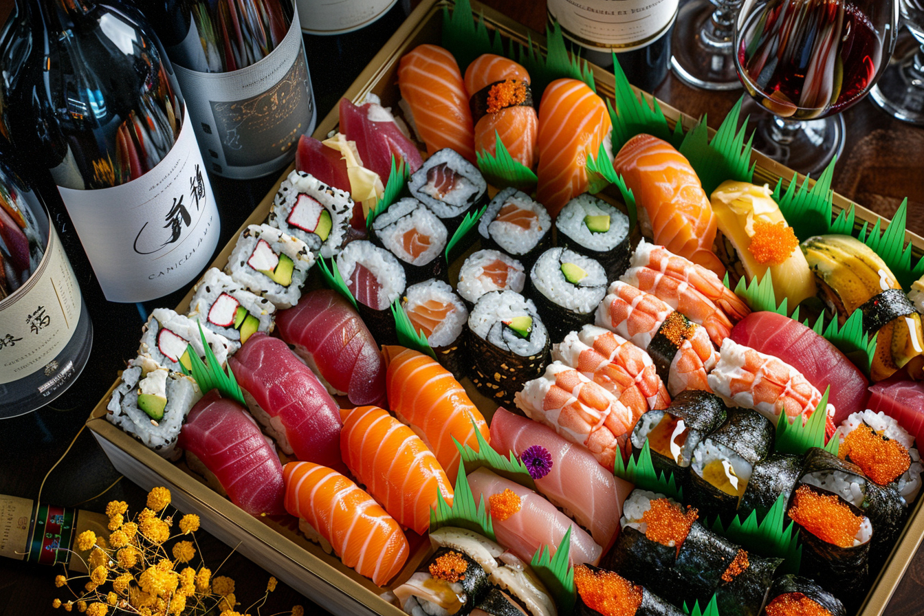 Découvrez les meilleurs accords vin-sushi pour sublimer vos dégustations